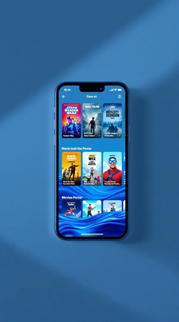 黄牛视频 APP 手机界面预览